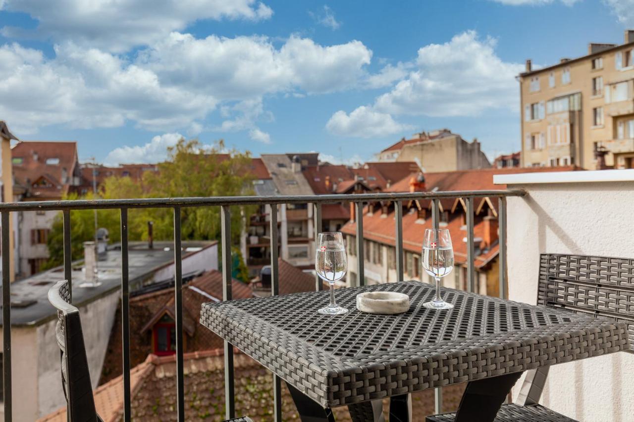 Le President: Cosy T2, 2 A 4 Pers, Plein Centre Apartment อานซี ภายนอก รูปภาพ